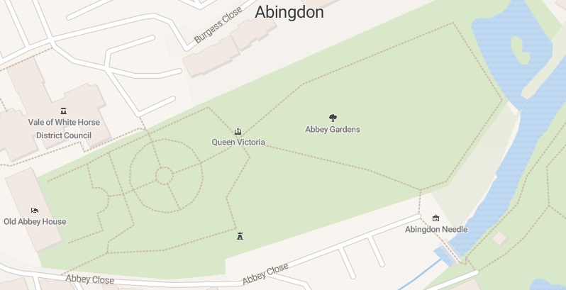 Map of gatdens