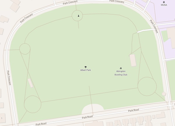 Map of park