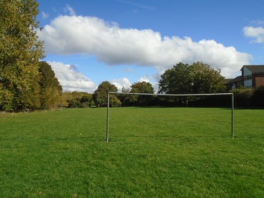 Part of the football field