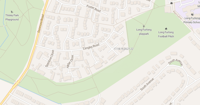Map of park