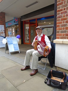 Accordion player