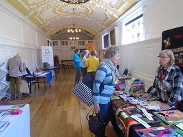 Exhibitors in the Roysse Room